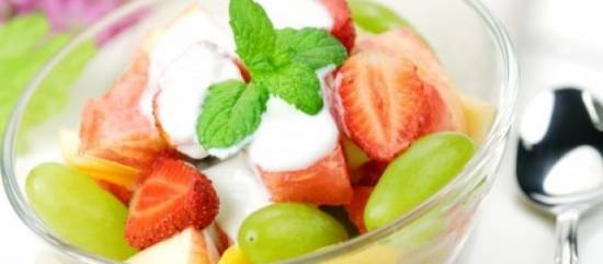 Gemengde fruitsalade recept