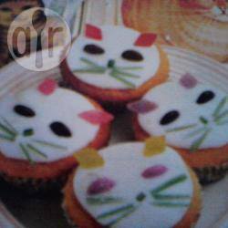 Kattige cupcakes recept
