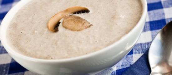Champignon-brie soep recept