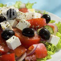 Gezonde griekse salade recept