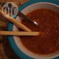 Tomaten-groente soep recept
