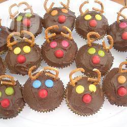 Cupcakes in de vorm van rendieren recept