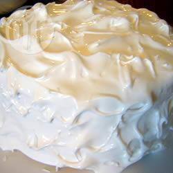 Luchtige meringue glazuur recept
