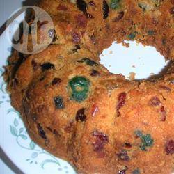 Abrikozen kerstcake recept