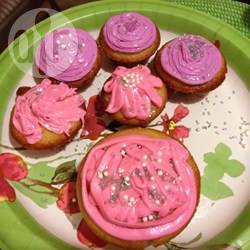 Roze valentijnsglazuur recept