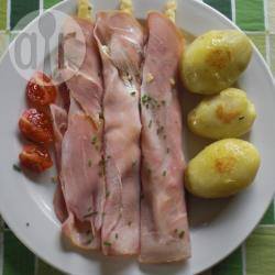 Asperges met ham recept