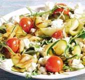 Courgettesalade, mediterrane recept