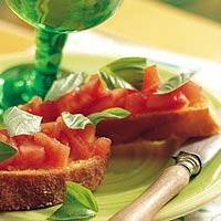 Bruschetta met tomaat en basilicum recept