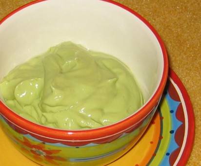 Garnalen met romige avocado dip recept