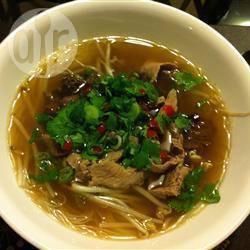 Pho (vietnamese soep) recept
