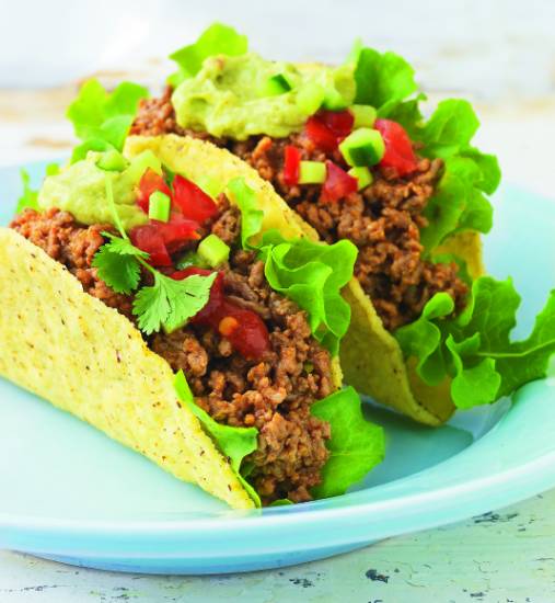 Explosion taco recept