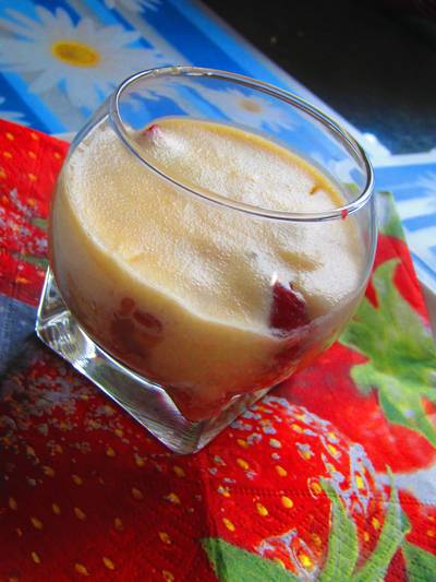 Tiramisu met aardbeien en coca  cola recept