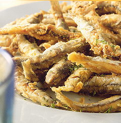 Tapas van gefrituurde ansjovis-boquerones fritos recept ...