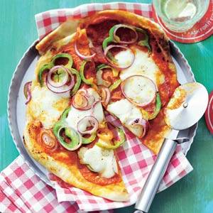 Panpizza peperoni recept