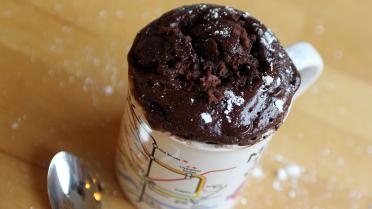 Mugcake met chocolade recept