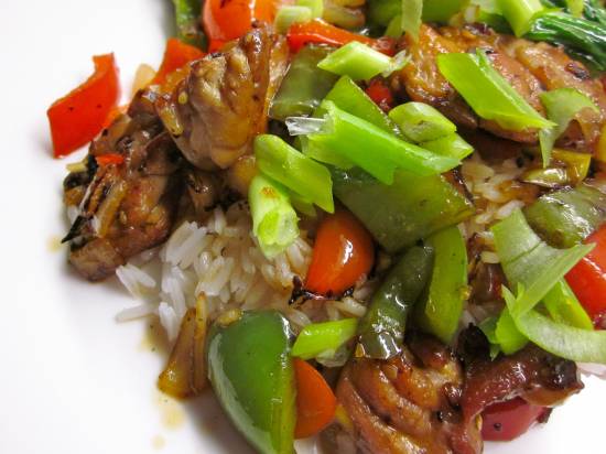 Wokken: snelle thaise pittig-zoete chili kip recept