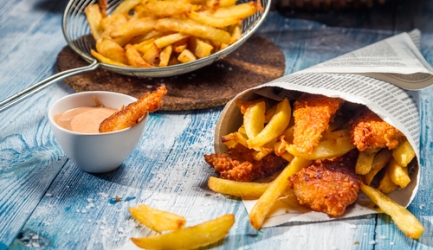 Fish and chips recept