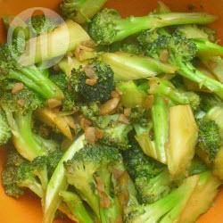 Snelle broccoli recept