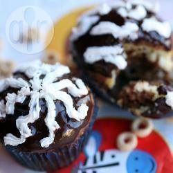 Zebra cupcakes recept