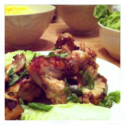 Thaise kippenvleugels recept