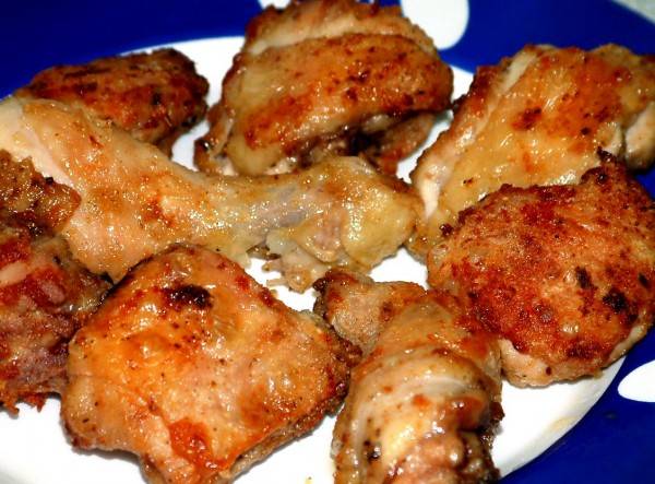 Nagemaakte kentucky fried chicken i (kfc) recept