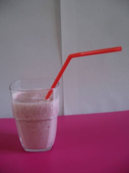 Aardbeien-milkshake recept