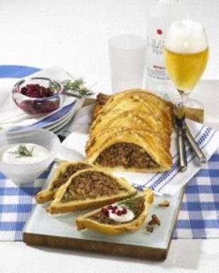 Pirogge met cantharellen recept