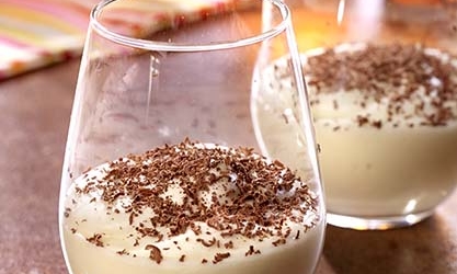 Argentijnse mousse van zoete melk met chocolade recept ...