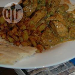 Pittige curry met kip recept