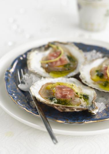 Recept 'oesters met sjalottengelei'