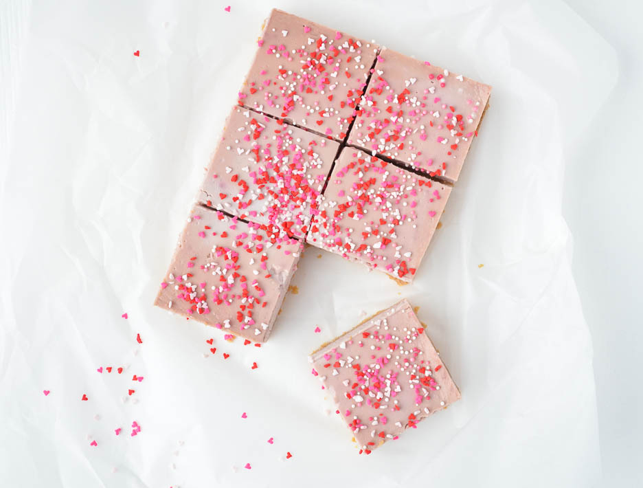 Weekendbites: valentijn frambozen cheesecake