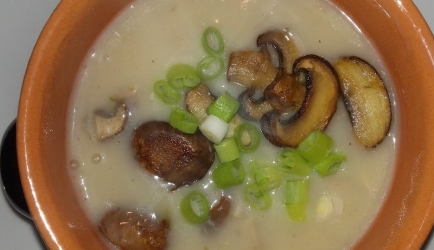 Herfst: luxe champignon-crème soep recept