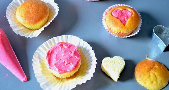 Valentijns cupcakes | valentine cupcakes