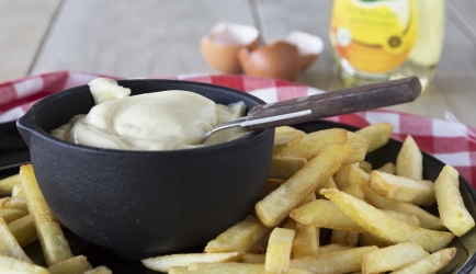Huisgemaakte belgische mayonaise recept