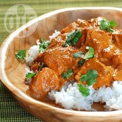 Punjabi kip curry recept