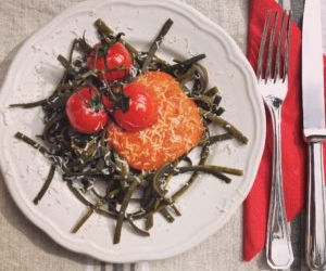 Zeewierpasta met zelfgemaakte tomatensaus (vegan) recept ...