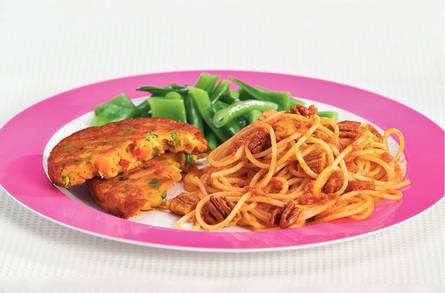 Spaghetti met tomaat-mascarponesaus
