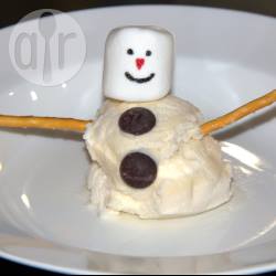 Sneeuwpop ijsje recept