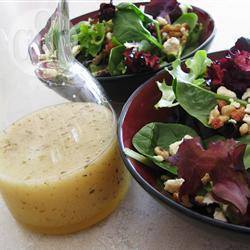 Rode bieten, spinazie en walnoten salade recept