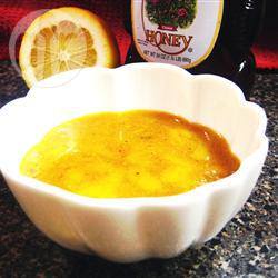 Honing-currysaus recept