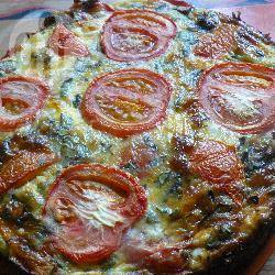 Tomaten basilicum taart recept