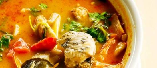 Thaise soep met restjes kalkoen recept