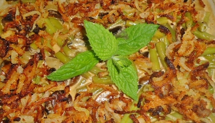 Griekse sperziebonen en champignons in romig saus recept ...