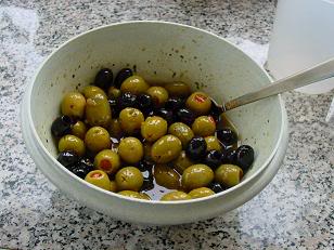 Gemarineerde olijven recept