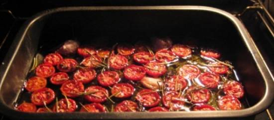 Ovengedroogde tomaatjes recept