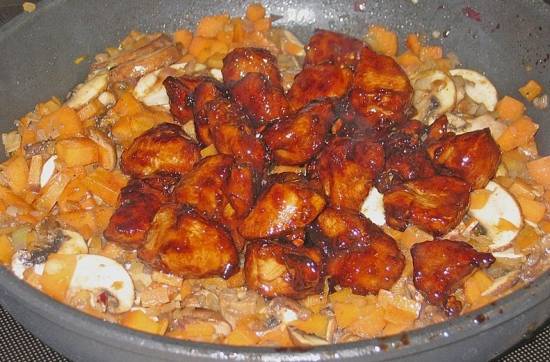 Pikante aziatische kip nuggets met pittige groente recept ...