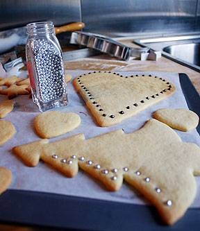 Kerst koekjes (amandel-boter koekjes) recept