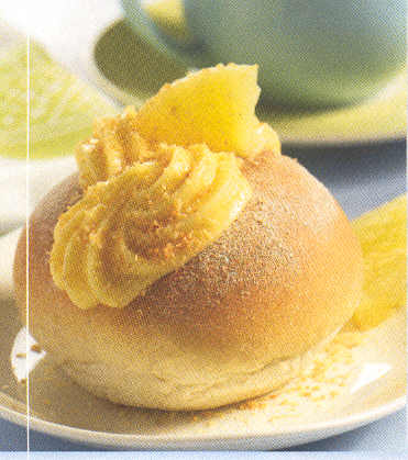Ananaspudding broodjes recept