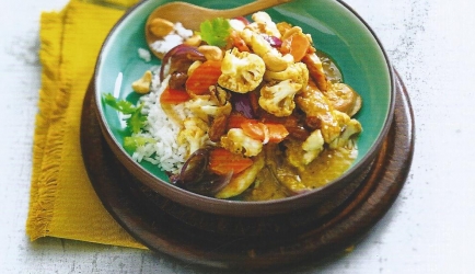 Oosterse bloemkoolcurry recept