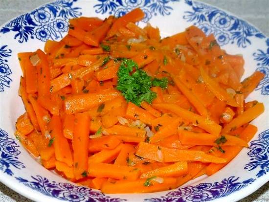 Gekruide wortelen recept